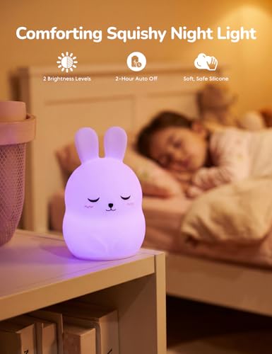Breathing Pal 'Bonnie'- Mindfulness Breathing Light, Guided Visual Meditation Breathing Light, Anxiety Relief Items for Calm Down Corner/Meditation/Sleep for Adult&Kid - size: Bonnie (Bunny)