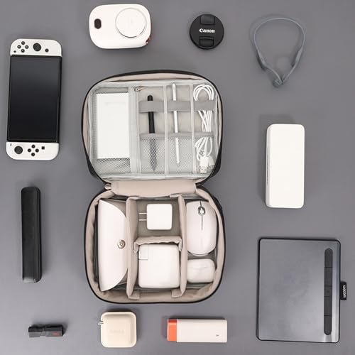 Big Organizer Bag Electronic Devices Case Travelling Pouch for USB Charger Cable Accessories Mouse Phone SD Power Bank Earphone Organized