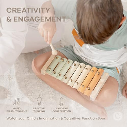 Xylophone and Stacking Rocks Bundled by Comfy Cubs