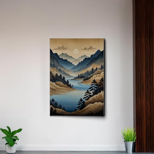 Japanese Wall Art, Minimalist Wall Art, Neutral Abstract Art, Modern Minimalist, Zen Wall Art, Zen Printed Wall Art, Japanese Art Print, Modern Wall Art Canvas, Decor