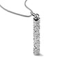 Dankadi Women's 925 Silver Necklace-Bohemian Sterling Silver Patterned Cylindrical Pendant Necklace-100% Original Silver Snake Chain 45-60CM Fine Jewelry - style: Chopin chain 22 inch