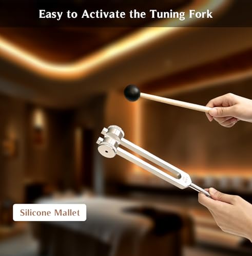 Tuning Fork Set (128Hz, 256Hz, 512Hz), Body Tuning Forks Chakra Set, for Medical Sound Healing Therapy, Meditation, DNA Repair, Reiki Energy, Guitar Tune Fork — Best Gift for Sound Healer - size: Health 3 set
