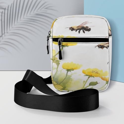 Stylish Messenger Bags Easy to Clean, Sling Backpack with Zipper, Crossbody Bag for Gym - color: Picture(346)