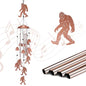 Bigfoot Wind Chimes Outdoor, Metal Sasquatch Gifts for Men Dad Grandpa, Unique Garden Patio Yard Decor Windchime - size: Bigfoot
