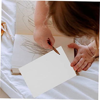 ARTIBETTER 100pcs Blank Word Cards Simple Stylish Diy Cards for Daily Use Messaging Plans Inspiration Lightweight and Compact