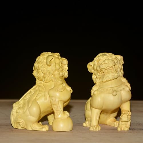 Antique Wildlife Statue Accents Zen Meditation Wood Sculpture Decor for Living Room Spa Or Yoga Studio Centerpiece Books Living Room Bedroom Ornament