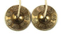 Tibetan Manjeera Tingsha Meditation Bell, Chime Bells, Cymbals, Buddhist Meditation, Yoga Bell Chimes small, auspicious symbol (Manjeera-06) - size: Manjeera-06