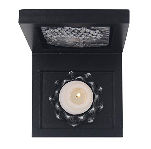 DharmaObjects Tabletop Zen Garden Tea Light Candle Holder Gift & Home Decor (Buddha)