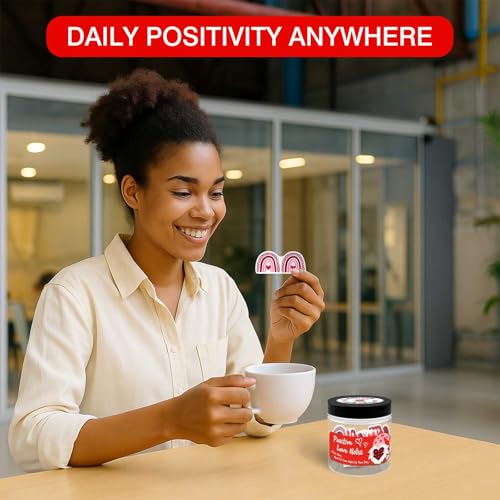 Allenjoy Valentines Day Positive Affirmations Cards - Daily Encouragement, Emotional Support, White Elephant Gifts for Wife Husband Girlfriend Lover Couple