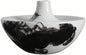 Vase Desktop Modern Ink Ceramic Living Room Entrance Flower Arrangement Desktop Decoration Chinese Study Zen Decoration