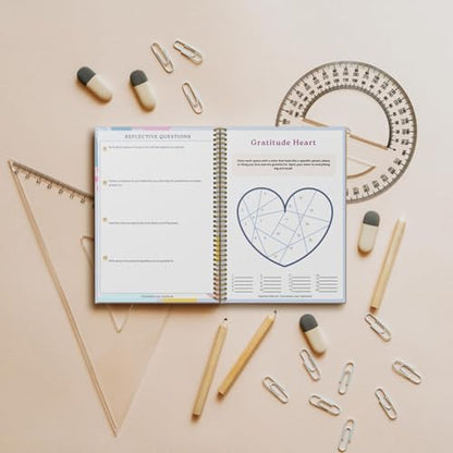 Daily Gratitude Journal with Guided Prompts Gratitude Goal Setting Planner Notebook for Daily Positive Thinking Notebook