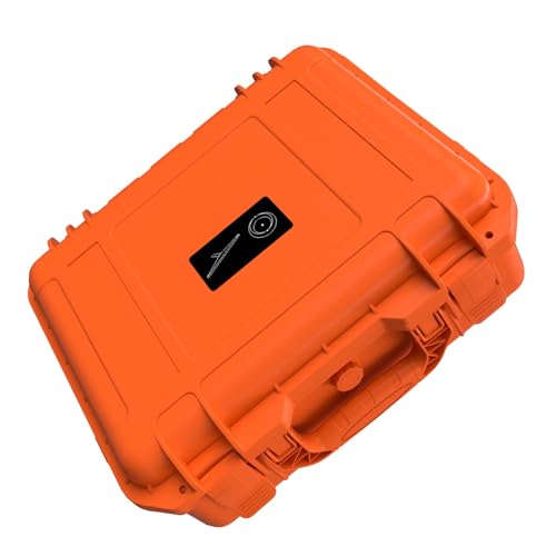 Hard Storage box for Mini and Accessories, IP67 Shockproof Travel Carrying Box with Lockable Holes and Air Valve, for Camping Hiking Off Roading