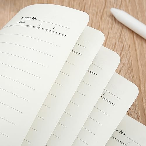 CAGIE Lined Journal Notebook for Work, 196 Pages, Medium 5.7" x 8.3", Hardcover Notebook Journal with Pen Loop, (Turquoise Ruled), Gifts - color: 02 Turquoise