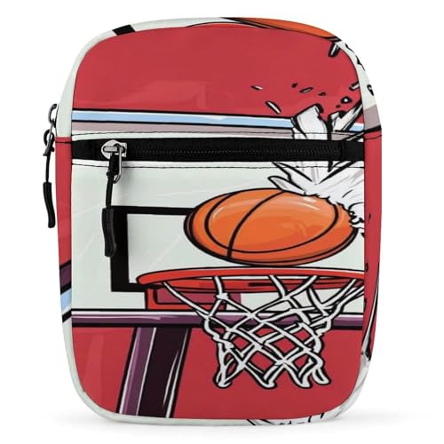 Stylish Messenger Bags Easy to Clean, Sling Backpack with Zipper, Crossbody Bag for Gym - color: Picture(341)