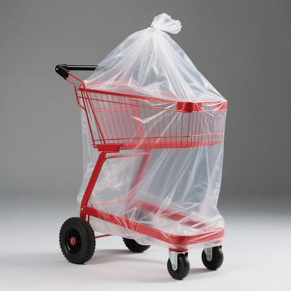 Extra Large Plastic Storage Bags 79 x 99 inches Huge Clear Giant Storage Bags Perfect for Moistureproof, Dustproof, Business Packing, Industry or Agriculture Use and More (5 Pack) - size: 79 x 99"