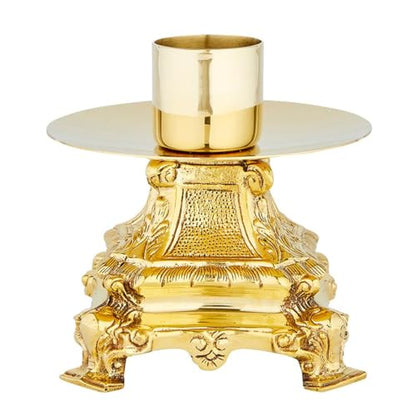 Trinity Church Supply Ravello Altar Set Candles Holder Stand Decoration for Dinning Table Mantel Decoration or Home Altar or Church Service, 5.5 Inch Height