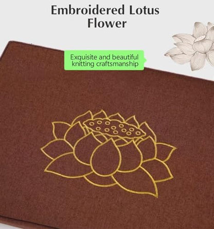 Meditation Mats, Meditation Meditation Mats, Futons, Household Folding, Thickened Fabrics, Coconut Palm, Kneeling Mats(Size:60x60cm(24x24inch),Color:Brown-1) - color: Brown-1, size: 60x60cm(24x24inch)