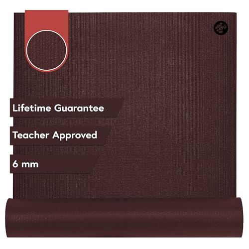 Manduka PRO Yoga Mat - 6mm | Lifetime Durability | Hygienic Construction | Premium Studio Quality | Teacher Approved - color: Verve, size: 71" x 26"