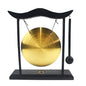 Hooshing Brass Feng Shui Gong Desktop Zen Art Home Decor Housewarming Blessing Gift - style: Simple Design