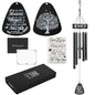 The Wind Chime CO Family Love Memorial Wind Chimes, Sympathy Wind Chimes Gift for The Loss of A Loved one, Home Decor Outdoor Garden, Soothing Melodic Tones.