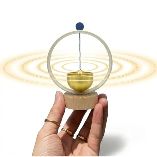 Singing Bowl – Handmade Copper Meditation Instrument, Sound Healing Bowl & Yoga Wind Chime, Mindfulness Round Bell for Home or Studio