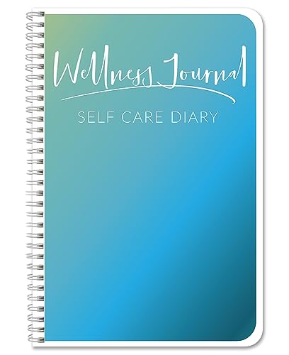 BookFactory Wellness Journal/Personal Health Diary/Mental and Physical Wellness Book - 100 Pages, Wire-O, 6'' x 9'' (DX) (Made in USA) - style: Wellness Wire-O