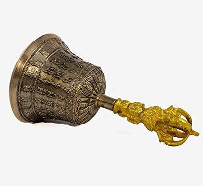 Hand Bell, Made From Materials, The Bells Help The Mind To Enter A Calm, Meditative Space(16cm) - size: 16cm