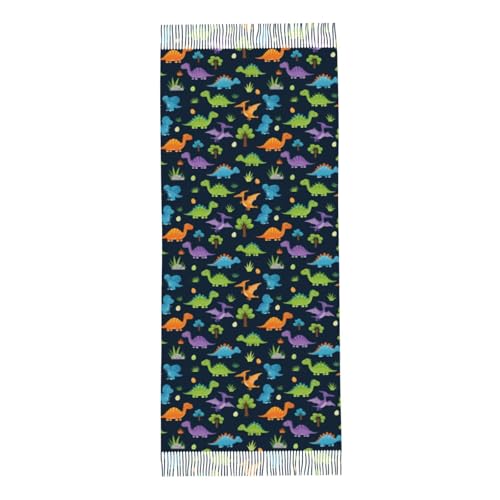 Supdreamc Cashmere Feel Scarf Soft Women Warm Cozy Scarves Multiple Colors - color: Picture (152)