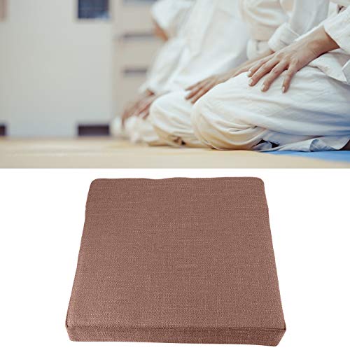 Square Soft Household Yoga Floor Cushion Removable Washable Meditation Mat Cushion (Length 40* Width 40* Height 6cm)