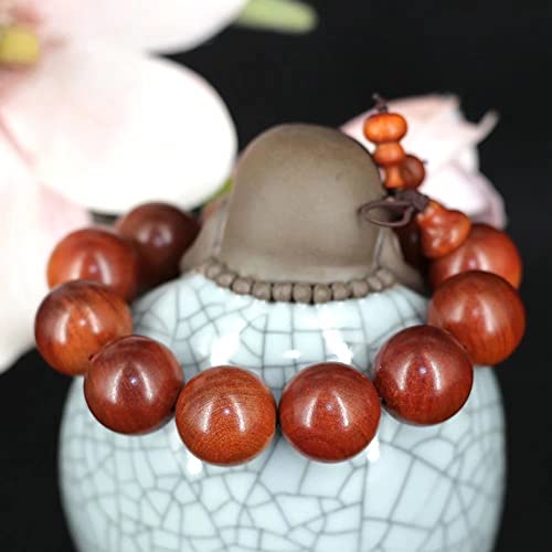 12 Prayer Beads Bracelet Wooden Sandalwood Beads Meditation Yoga Mala Buddhist Beads Tibetan Buddhism Prayer Bracelets