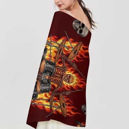 Ladies Warm Autumn Scarf Pashmina Wraps Shawl Winter Cozy - color: Picture (361)