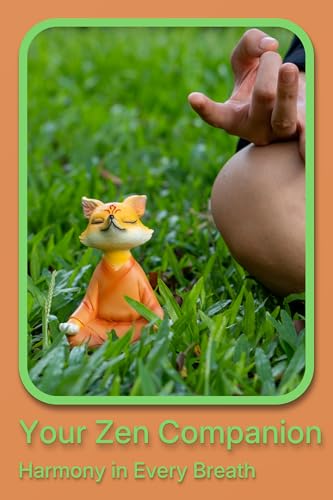 Zen Fox Figurine, Meditating Fox Buddha Statue for Home Decor, Living Room, Yoga & Meditation Accent, Shelf, Table, Desk Decor, Outdoor Garden Decor, Gifts for Women