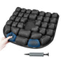 Inflatable Seat Cushion - Portable Travel Cushion for Airplane, Office & Camping - Adjustable Support with Pressure Dispersion to Prevent Discomfort & Bedsore