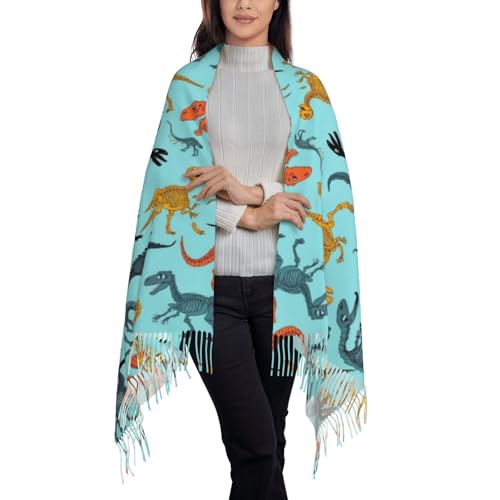 Supdreamc Cashmere Feel Scarf Soft Women Warm Cozy Scarves Multiple Colors - color: Picture (148)