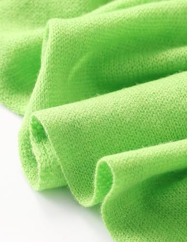 Soft Cashmere Blend Wrap Chic Scarf Stole for Women Wayfarer Travel Extra Large 87"x28" - color: Pea Green