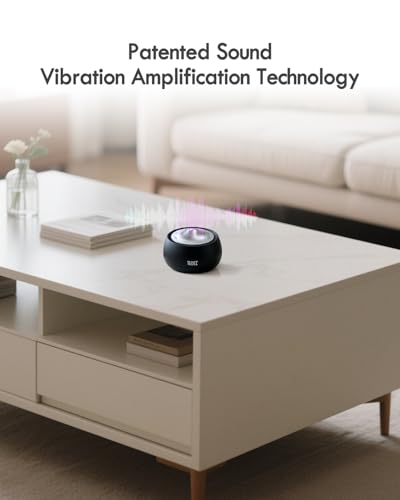 Portable Electronic Tibetan Singing Bowl, 8 Healing Frequencies (396-963Hz), Auto/Manual Mode, Vibration & Timer - USB-C Rechargeable Meditation Device for Yoga, Relaxation, Reiki, Best Gift Choice