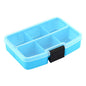 Ruilogod Plastic Desk 6 Compartments Jewelry Storage Box Cotainer Organizer Case (id: f89 b5b 1fa a68 a8d