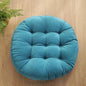 Round Corduroy Floor Pillow Dual Tatami Floor Cushion Thicken Washable Seat Cushion for Industrial Dining Living Room Kitchen