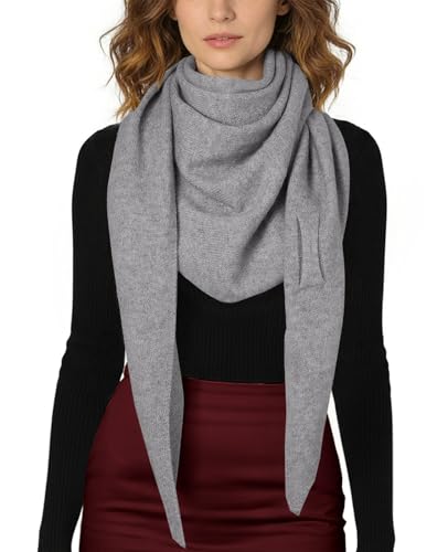 Women's Pashmina Shawl Wraps for Evening Dresses Wedding Bridal Open Front Poncho Cape Soft Large Scarf - color: Light Grey