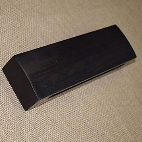 Wooden Mallet Block,Black Sandalwood High-pitched Square Clapper,Hand-made Solid Hardwood,Loud And Resonant Tone, Percussion Instrument Clapper With Percussion Stick