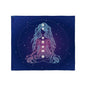 CafePress Yoga Girl Detailed Design Throw Blanket Super Soft Fleece Plush Throw Blanket, 60"x50"