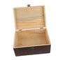 TOPPERFUN Sundries Storage Box Retro Wooden Organizer for Jewelry Items Decor Multi-functional Holder for Desktop Use