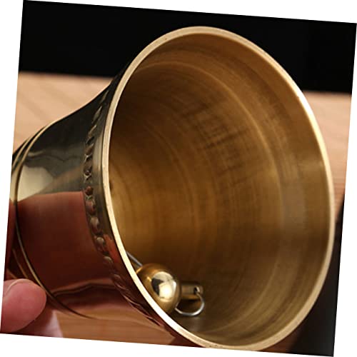 Spiritual Bell Handbell Instrument Buddhism Decor Bells Polished Surface