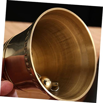 Spiritual Bell Handbell Instrument Buddhism Decor Bells Polished Surface