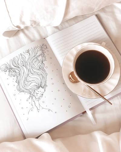 Lamare Daily Gratitude Journal for Women - Self Care Journal with Prompts, Daily Affirmations, Mindfulness Journal & Reflection Planner