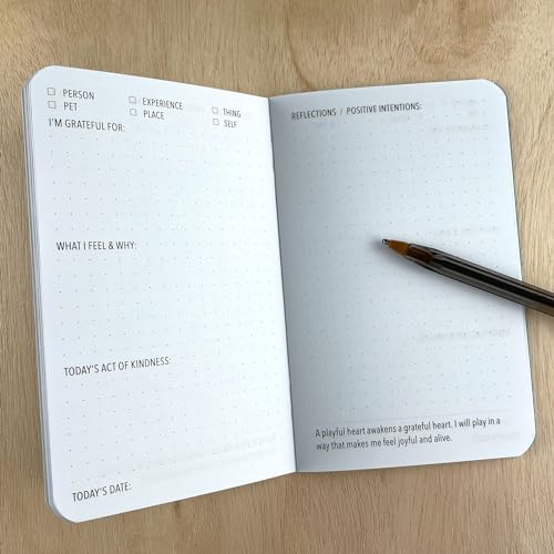 Pocket-Sized Gratitude Journal 3-Pack - Mandala Set (Manage Stress & Anxiety, Mental Health Support, Self-Care Checklist, Prompts, 3.5" x 5.5", 36 pages)