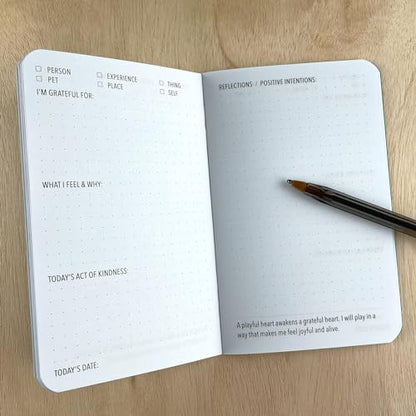 Pocket-Sized Gratitude Journal 3-Pack - Mandala Set (Manage Stress & Anxiety, Mental Health Support, Self-Care Checklist, Prompts, 3.5" x 5.5", 36 pages)