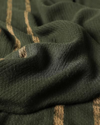 WINCESS.YU Women Gradient Scarf Long Shawls and Wraps Fashion Plain Pashmina Formal Scarf - color: Lx92-green