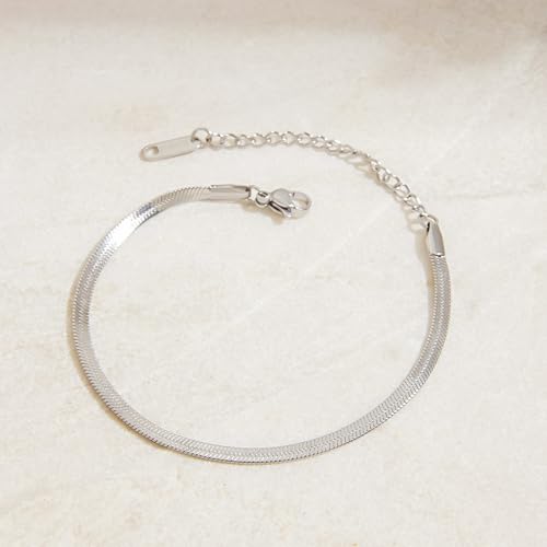 Elegant Minimalist Bangle Bracelet Adjustable Size Wristband Stainless Steel Jewelry Simple Everyday Wear Accessory - style: JDB201272 S