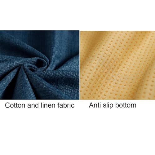 Japanese Foldable Meditation Cushion Set,Yoga Meditation Floor Pillow,Large Meditation Mat and Pillow Set for Sitting on Floor for Floor Balcony Mat Bedroom Patio blue-60cm